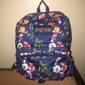 Jansport Floral Superbreak Backpack